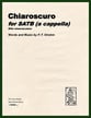 Chiaroscuro (for SATB Choir) SATB choral sheet music cover